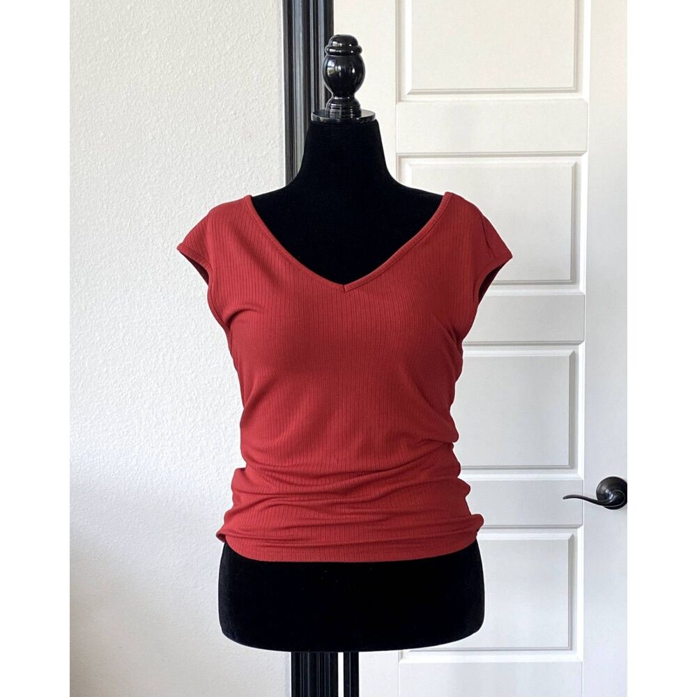A Red Banana Republic V-Neck Top